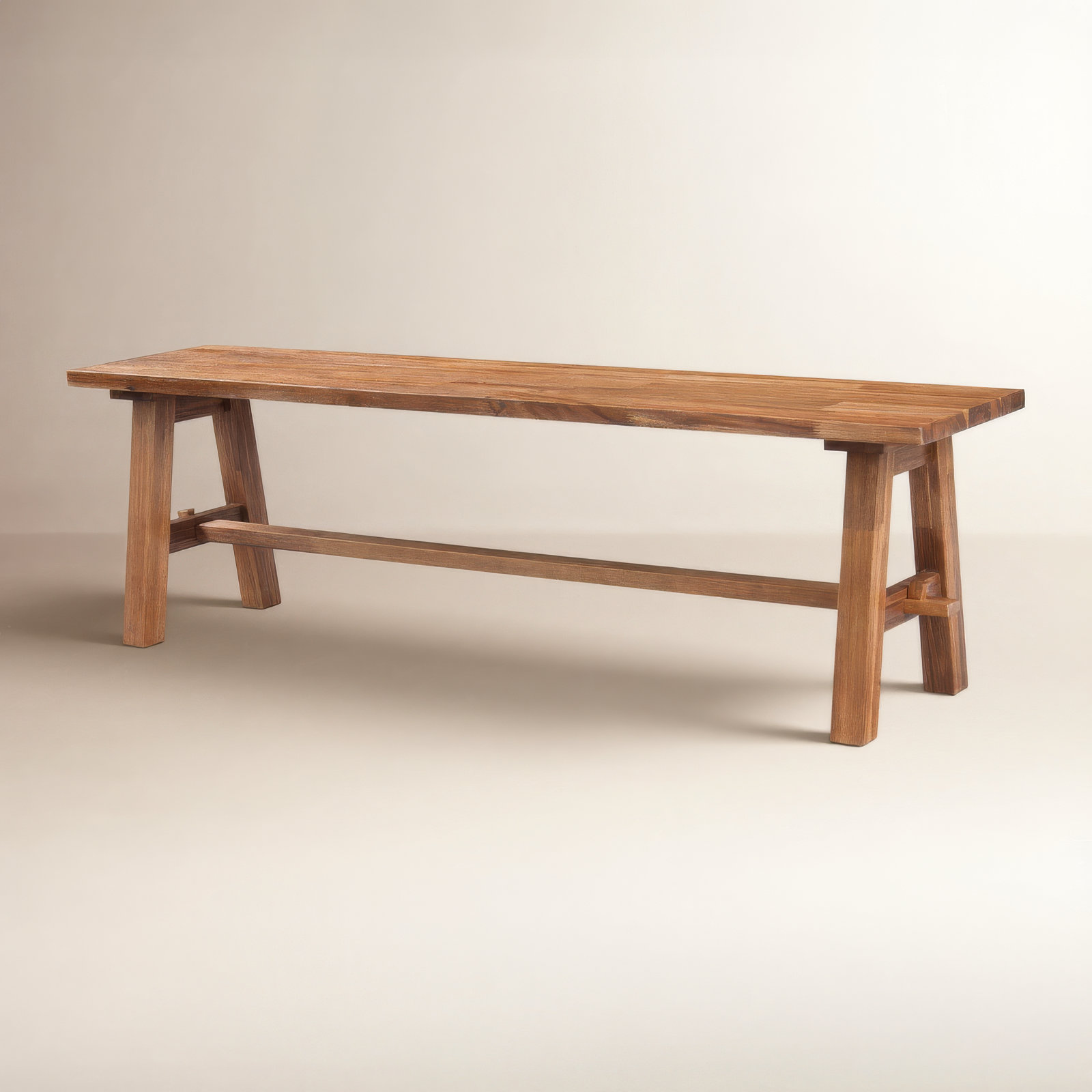 The Twillery Co.® Naugatuck 59" Dining Bench, Brown