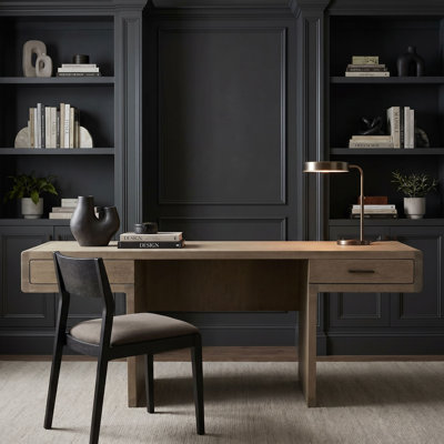 Degas Solid Wood Base Writing Desk