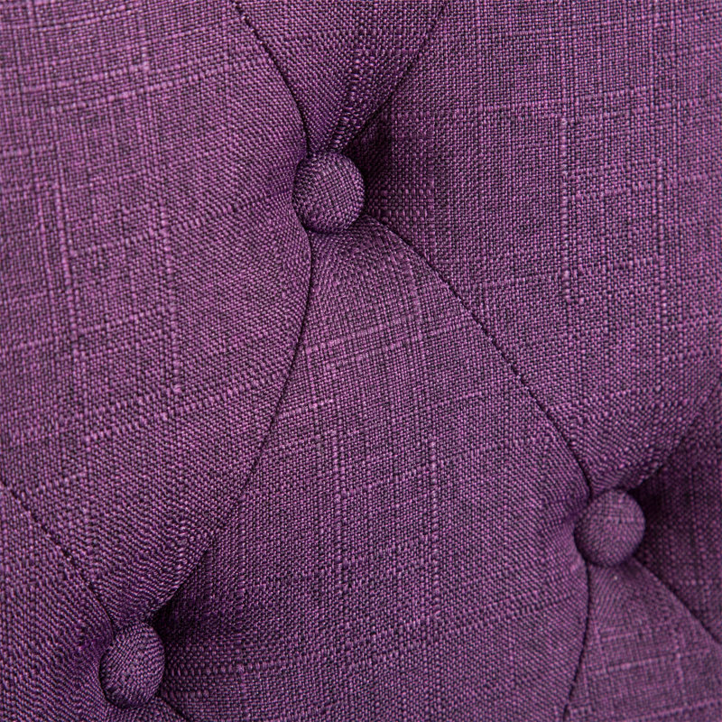 Ensemble de salle à manger de restaurant rectangulaire L 64 po x l 38 po Ambrianna, Mauve