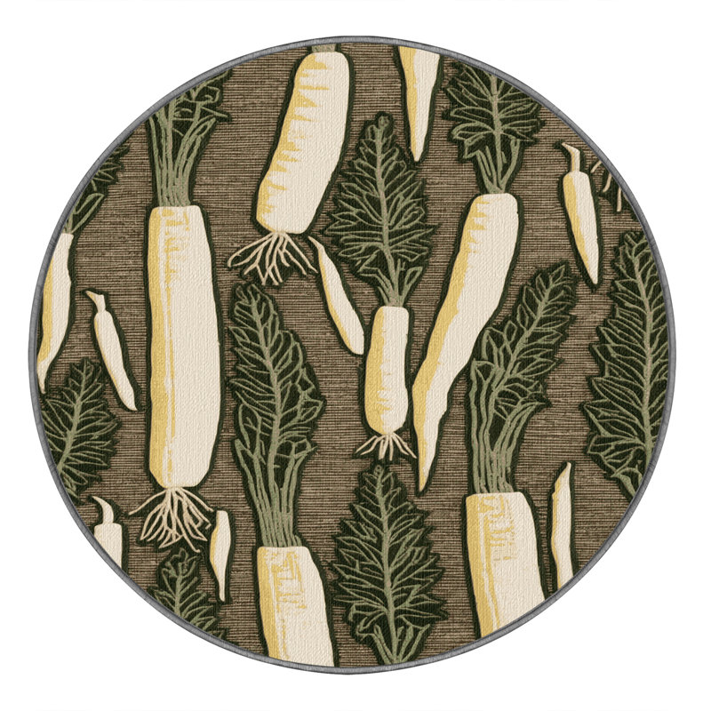  Tapis lavable Skirret, Rond 3 pi