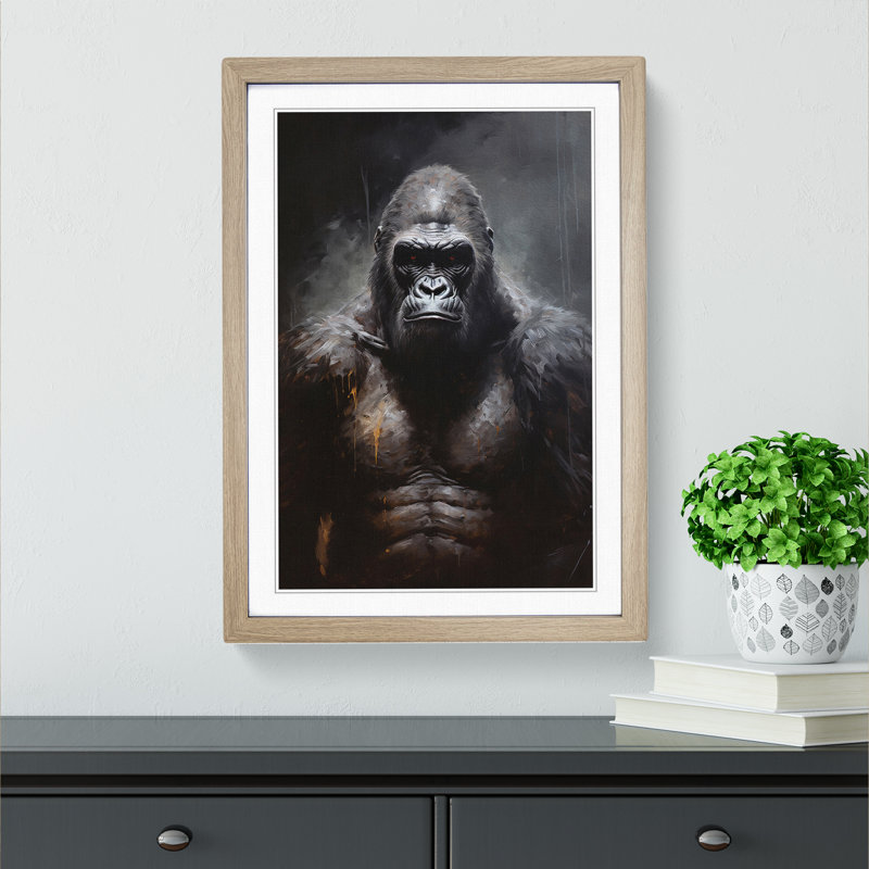 Gorilla Gothic - Framed Print