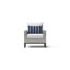 Fauteuil club d'extérieur 2 pièces Identik Sunbrella-100524669-100524674