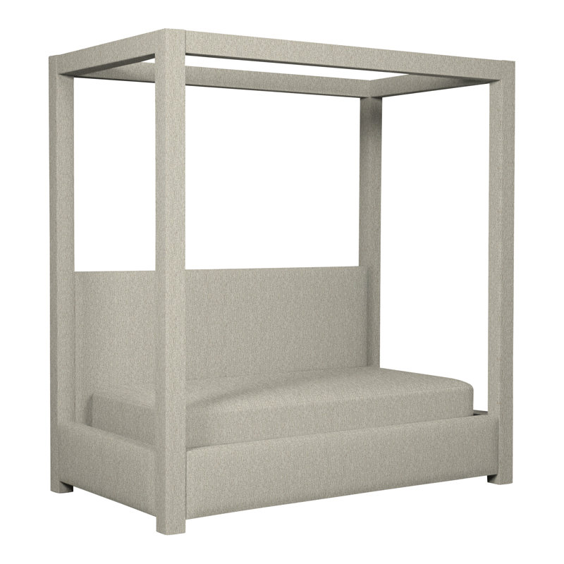 Thom Filicia Home Twin Solid Wood Daybed, Ian Smoke