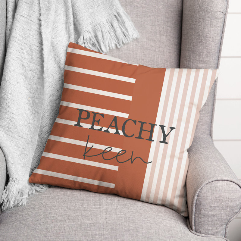Striped Throw Pillow
