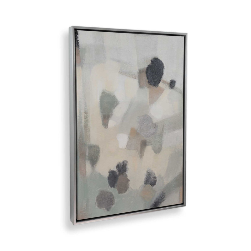 Subtle Contrasts II, reproduction sur toile dans un cadre, H 18,75 po x l 12,75 po, Chrome poli