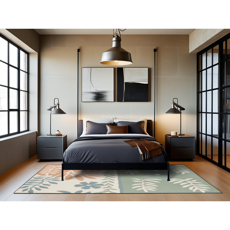 Rustic Prime Charm Rug, Round 8'