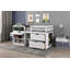 Lit simple avec tablettes Henadz-88065405