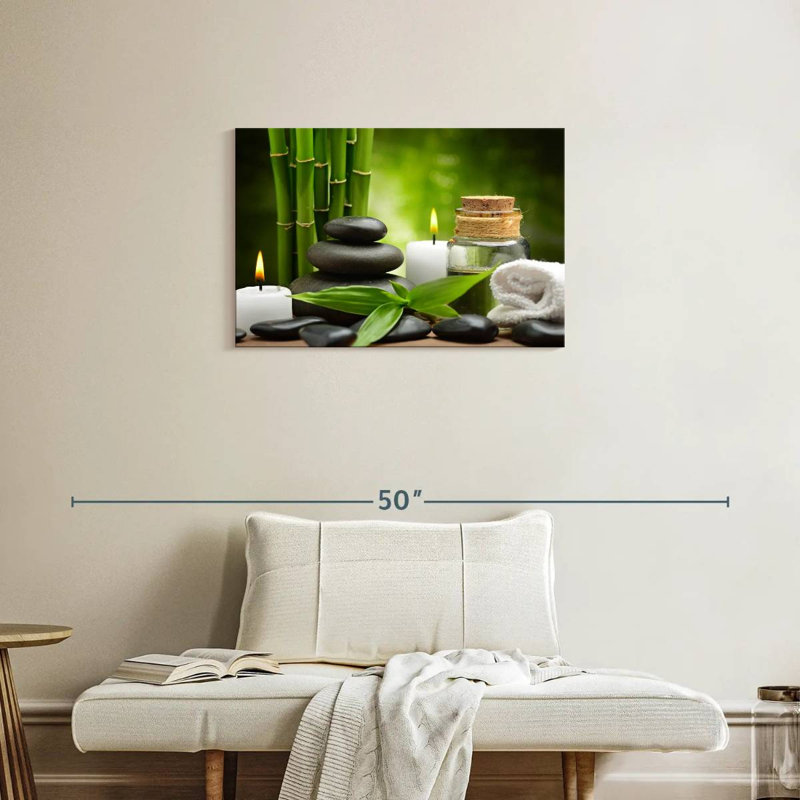 Spa relaxant en bambou Kerrick, H 20 po x l 30 po