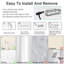 Tello Adhesive Stainless Steel Shower Shelf