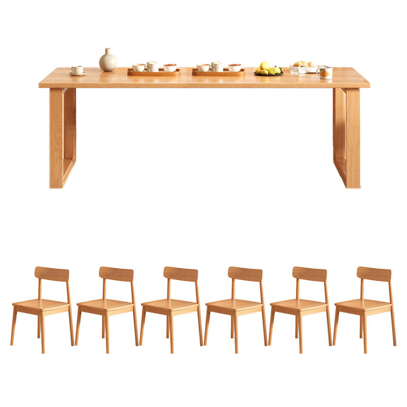 Ensemble de salle à manger rectangulaire l 33,46 po, H 29,53 po x L 70,87 po x l 33,46 po