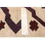 Tapis crème tadjik 4 pi 7 po x 6 pi 5 po