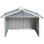 Tuckahoe Garden Robot Lawnmower Shed 92 x 97 x 63 cm Galvanised Steel