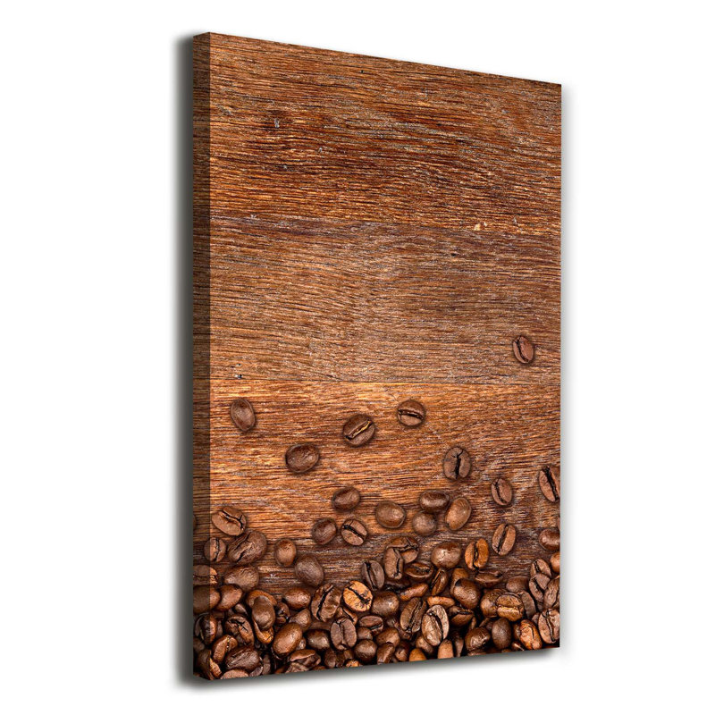 Coffee Beans - Wrapped Canvas Print