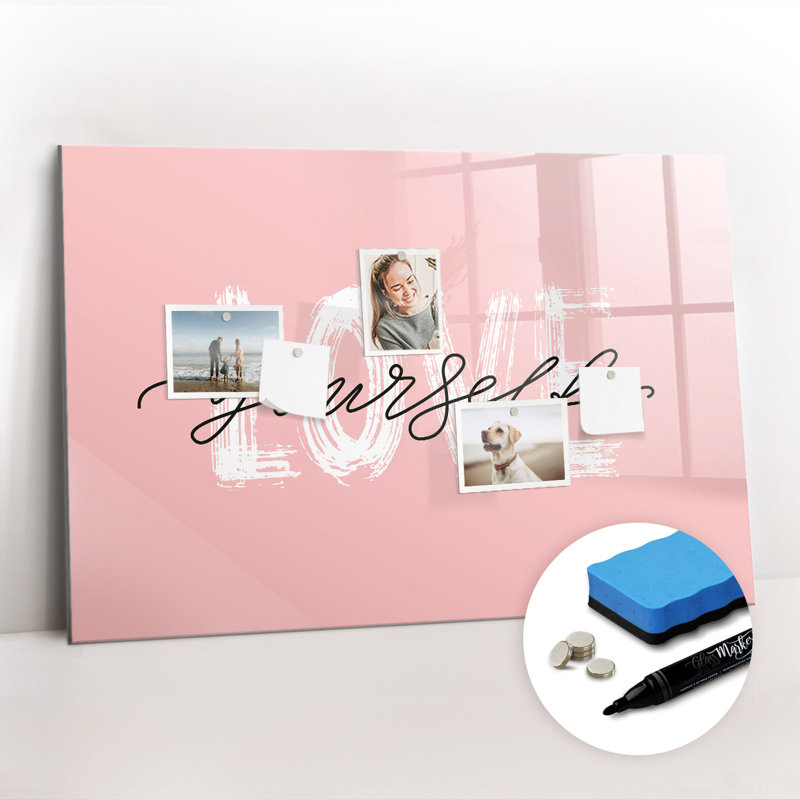 Magnetic Glass Dry Erase Board