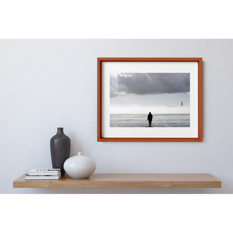 Morning Air Print by Joseph Regan, 22" H x 26" W x 0.75" D, Cherry