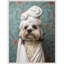 «Spa Day Pooch» par Keyshanna, reproduction d'art sur toile encadrée-2111111501