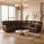 Dark Brown Faux Leather