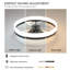 Ventilateur de plafond avec lumières DEL à intensité variable