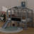 Endearing Twin Loft Bed With A Ladder, A Slide, And A Lovely House Design-114463710