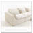Cloud Couch Oversized Modular Sectional Sofa-307882705