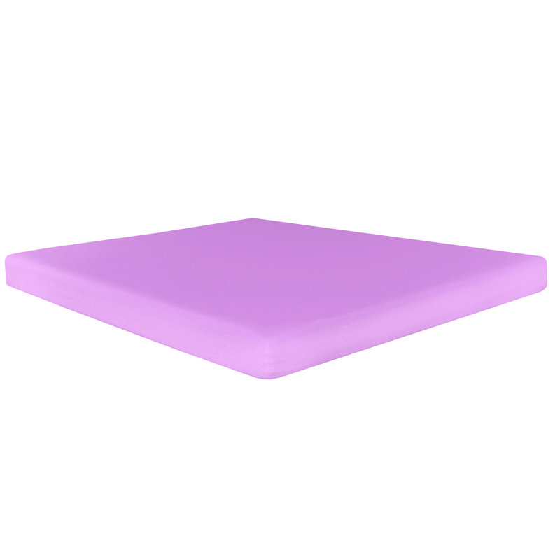 6 In. Firm Gel Memory Foam Mattress For Full Size Bed In A Box With Breathable Pink Aloe Vera Cover