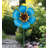 Flower Spinner Stake - Blue