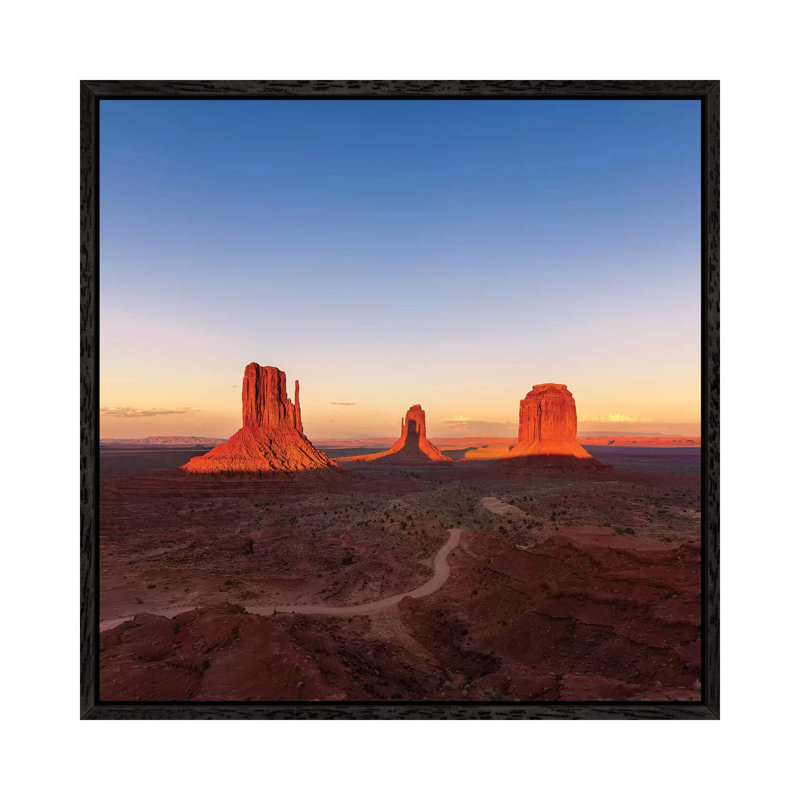 Shadowplay by Fegari - Print on Canvas, Black Framed, 93.98cm H x 93.98cm W x 3.81cm D
