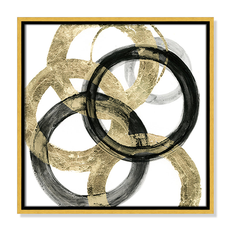 Collection Ring Ring I par Tava Studios, H 17,5 po x l 17,5 po x P 2 po, Or