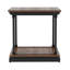 Ensemble de tables basses en acier bleu 47,25 po Kiven-105323253-127448548