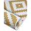Reversible Flatweave Ocher/Ivory Rug-88123144