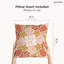 Coussin décoratif floral intérieur / extérieur en polyester