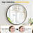 Round Wall Mirror, 18–36 Inch Large Circle Mirror with Black/Gold Metal Frame-1705099229-1705099228