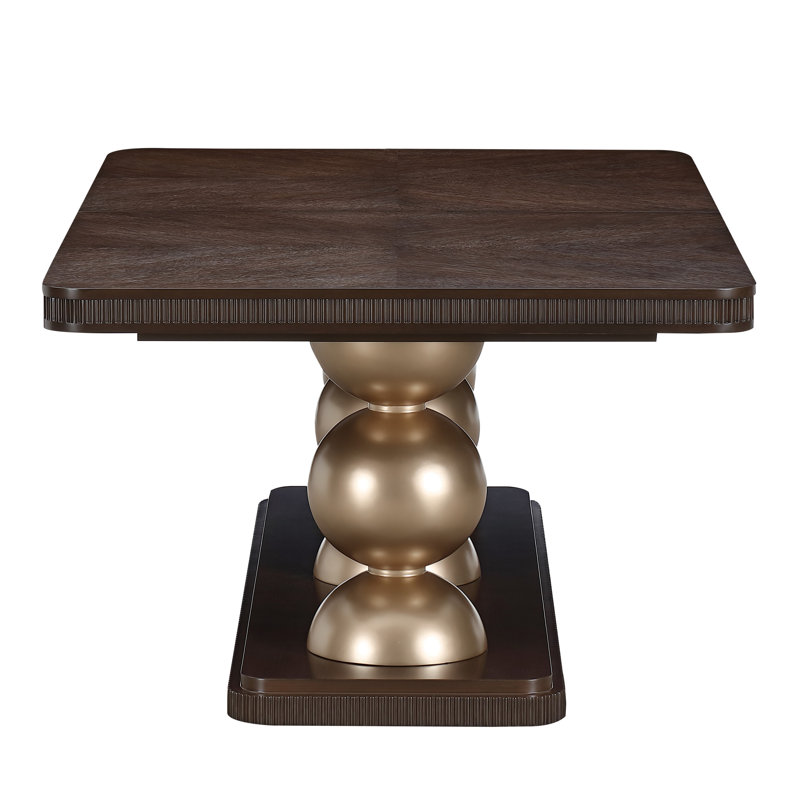 West Kensington Rectangular Dining Table, Espresso Wood