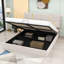 Lit plateforme tapissier avec rangement Hristofer-304223074-304223075
