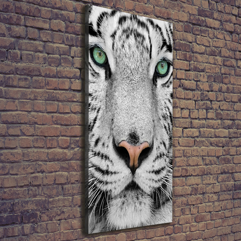 White Tiger - Wrapped Canvas Print