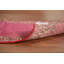 Tapis de couloir traditionnel en laine rose fuchsia 2 x 9