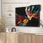 Impression sur toile abstraite Love-101455574