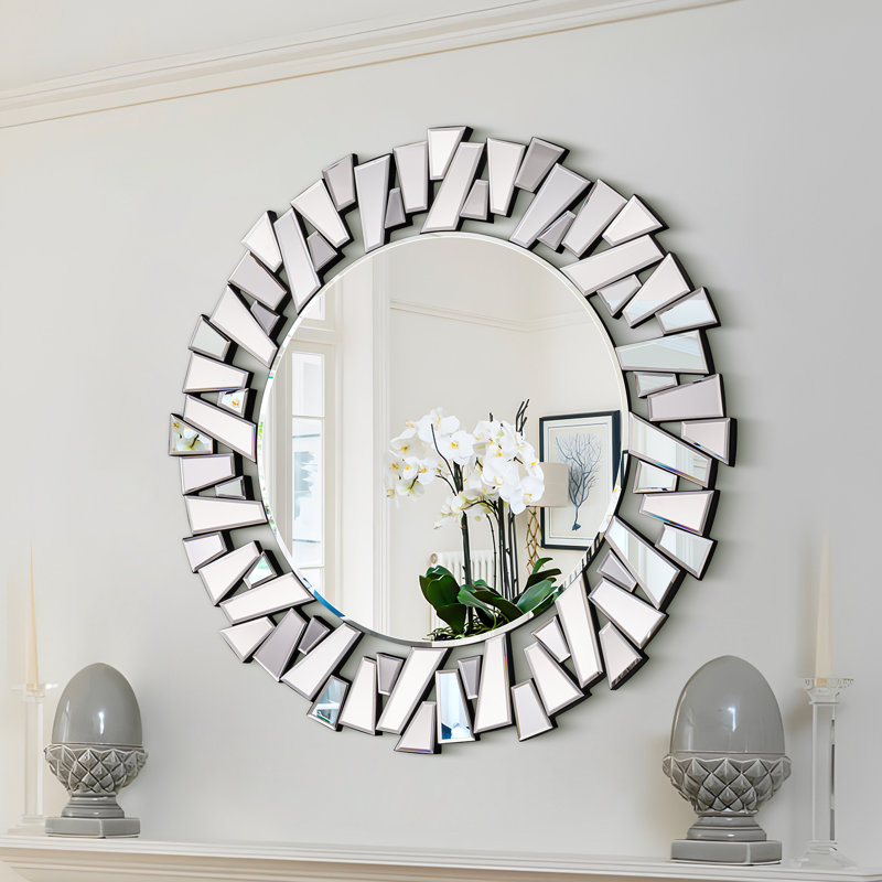 Miroir de salle de bain rond, 36" x 36"