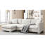Ensemble de canapé modulaire en forme de L 96 po x 56 po, ensemble de luxe en forme de L avec 2 coussins gratuits, mobilier en chenille 4 places avec méridienne surdimensionnée pour salon, appartement, bureau, 3 couleurs-130464082