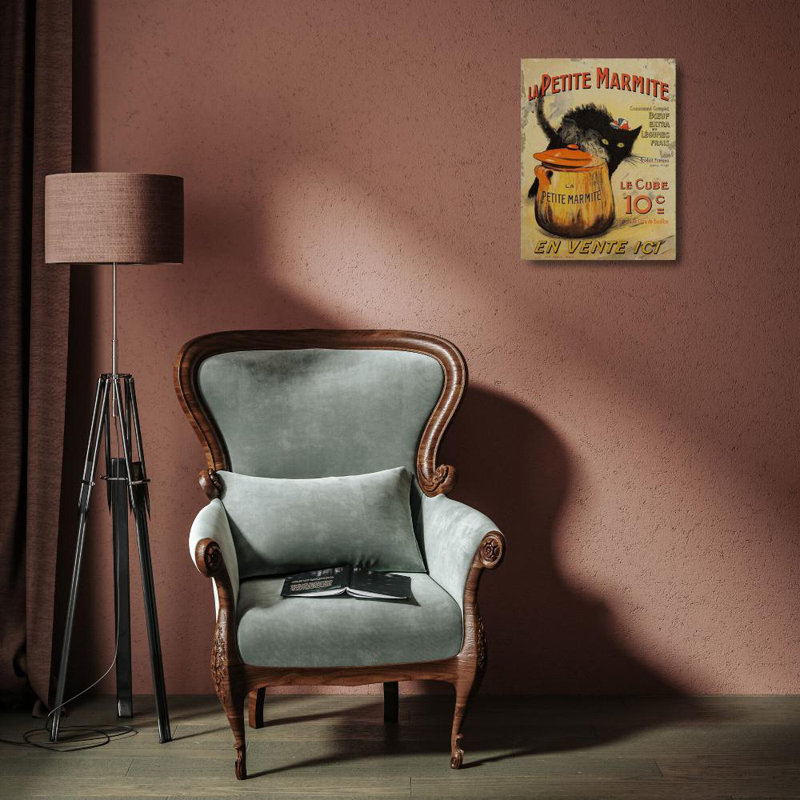 Art sur toile de la collection Trinx Vintage Apple, titrée: Marmite, H 18 po x l 15 po
