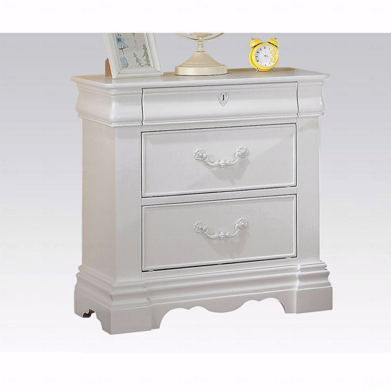 Milstead 26 " W Solid Wood Nightstand
