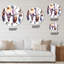 Horloge murale bohémienne et éclectique-93602279