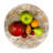 Natural Round Travertine Serving Tray – Decorative Stone Vanity Tray for Kitchen, Bathroom & Tabletop-1578095531
