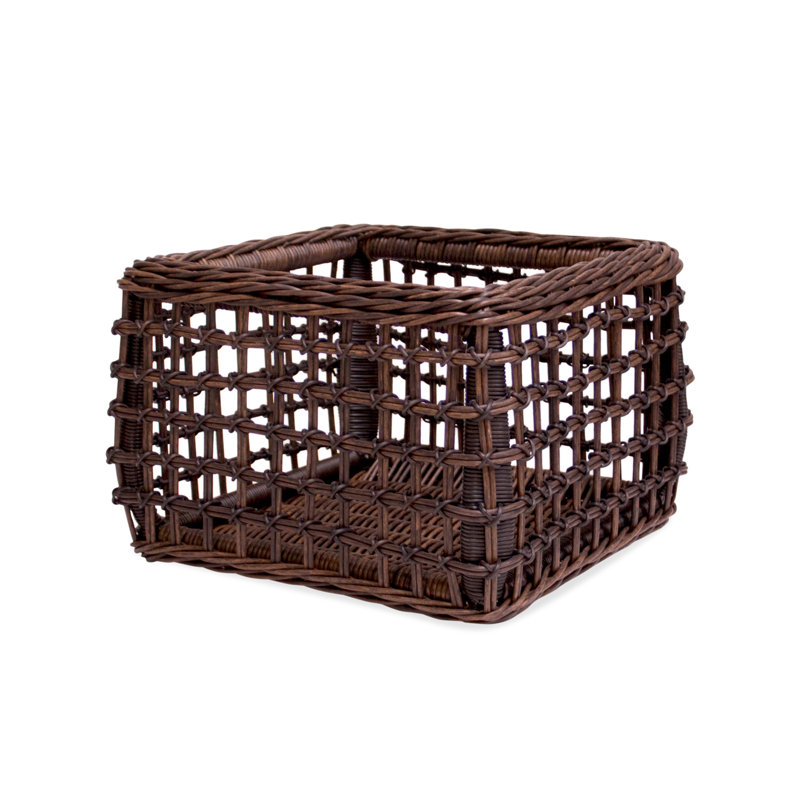 Hand Woven Wicker Decorative Basket
