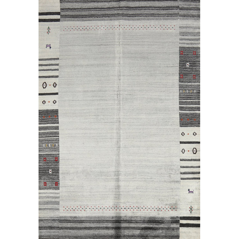 Gabbeh Style Indian Rug 5x7