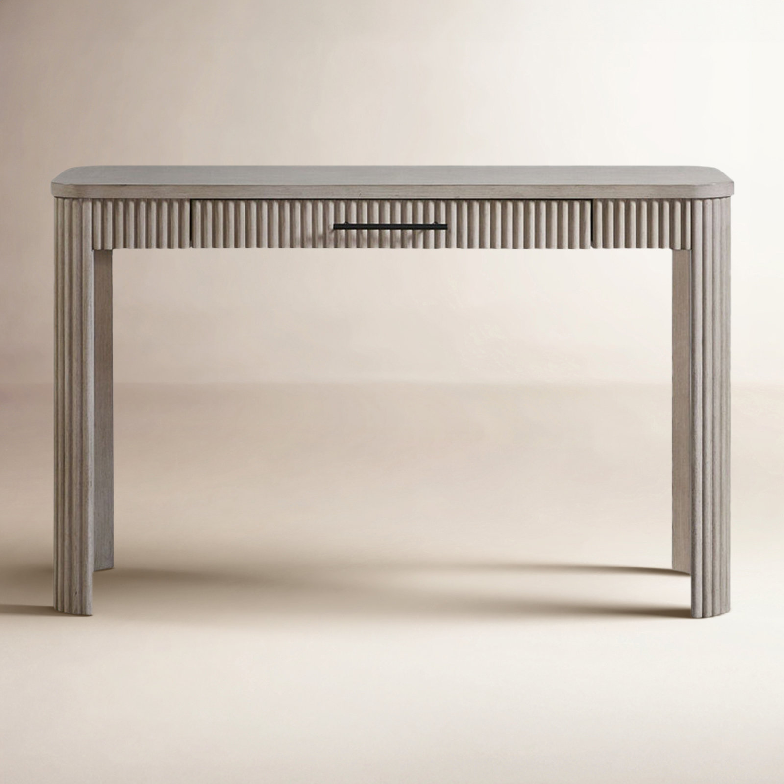 Lashon 48" Writing Desk, Taupe