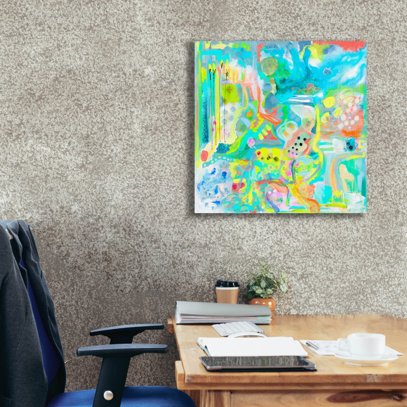 «Epic Graffiti« Your normal is not the world's normal »par Wyanne, art mural sur toile» par Wyanne