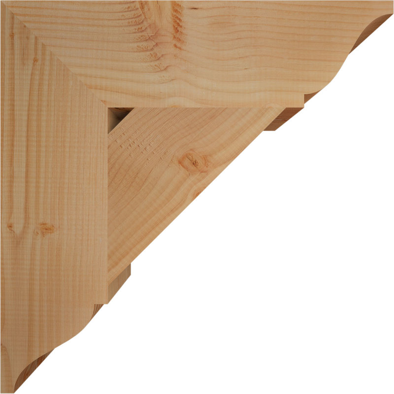 Support traditionnel, H 22 po x l 5,5 po x P 22 po, Douglas (lisse)