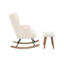 Solid Wood and Iron Rocking Chair-280849531-280849535