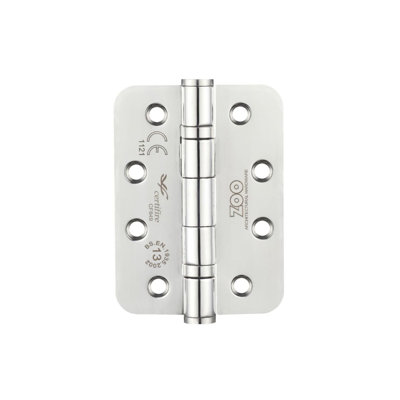 10.2cm H x 7.5cm W Butt Bearing Single Door Hinge